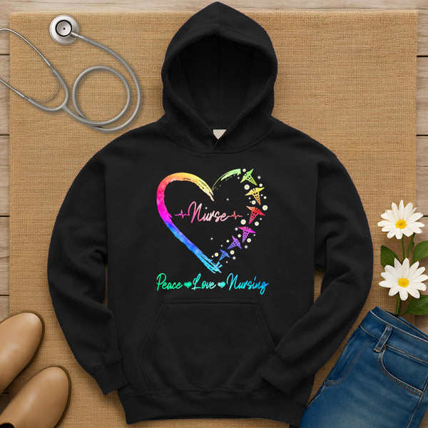 Peace Love Nursing Hoodie