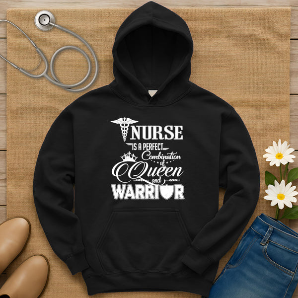 Combination Of Queen And Warrior Hoodie