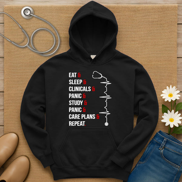 Eat Sleep Repeat Hoodie