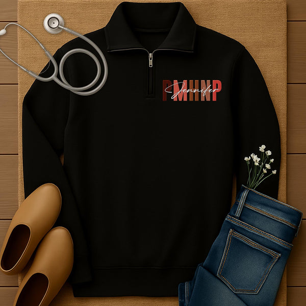 Personalized Embroidered PMHNP Sweatshirt
