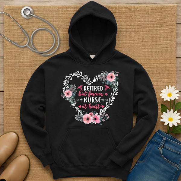 Forever A Nurse At Heart Hoodie