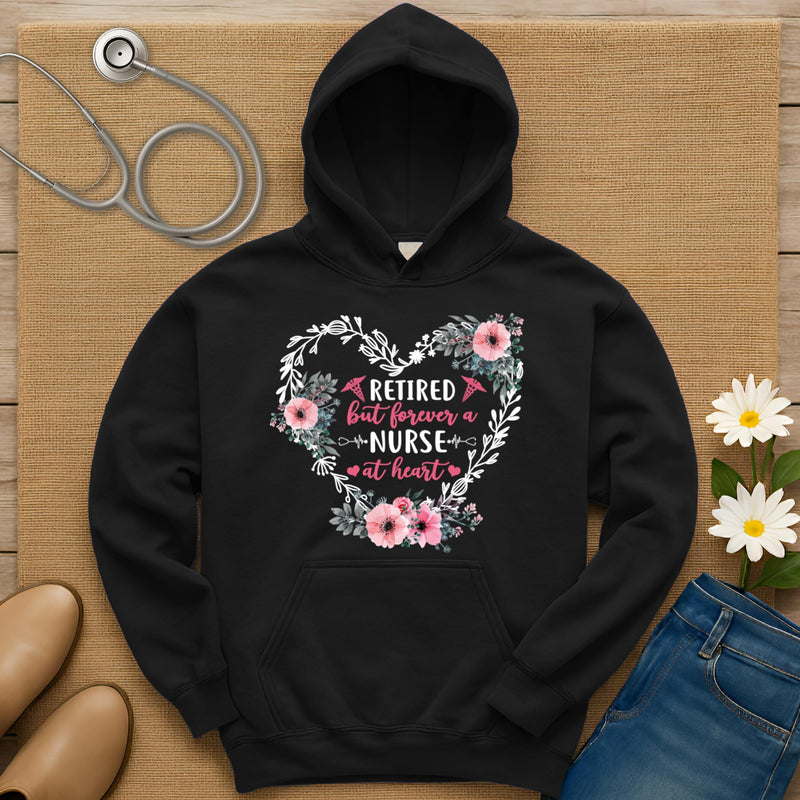 Forever A Nurse At Heart Hoodie