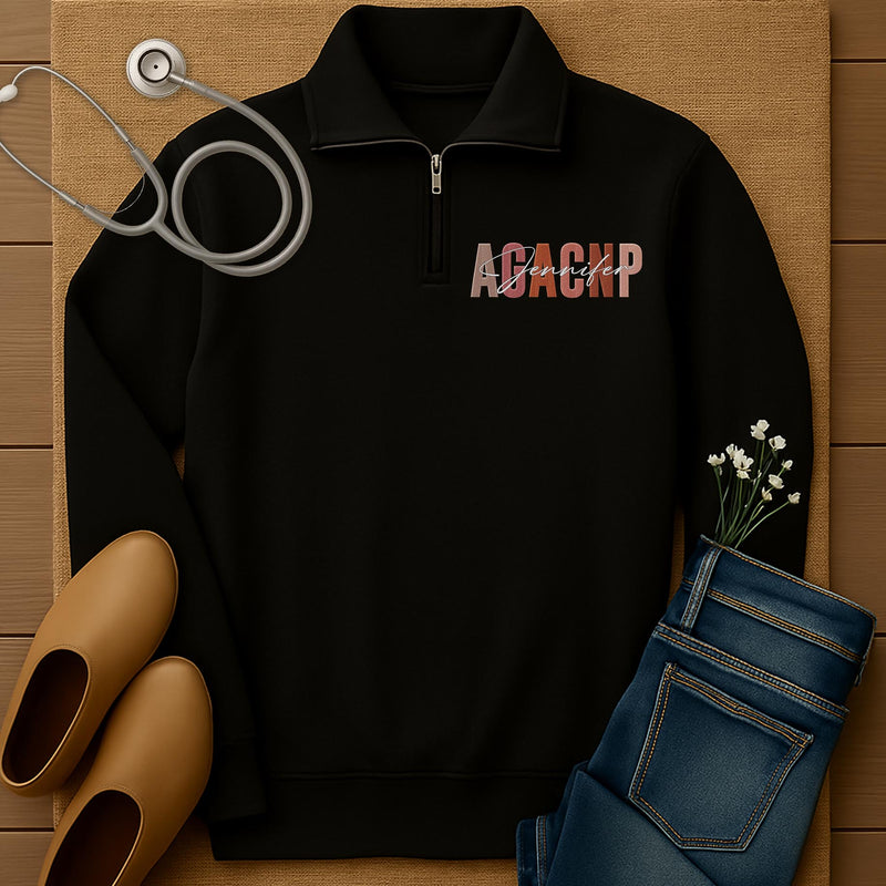 Personalized Embroidered AGACNP Sweatshirt