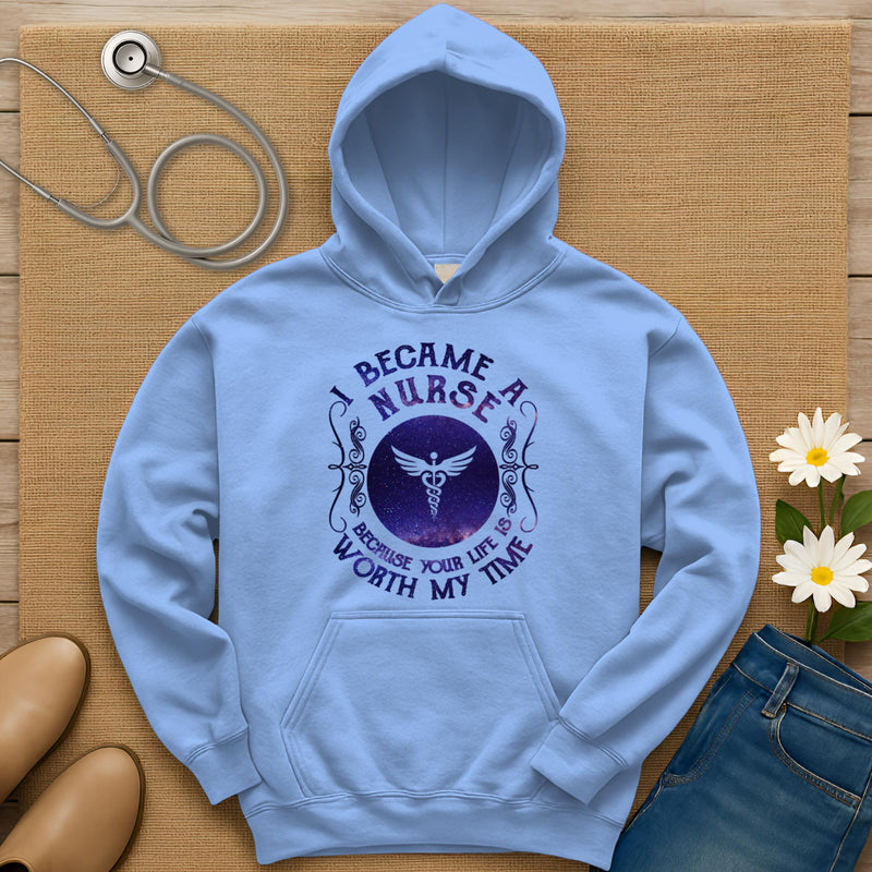 I Became A Nurse Hoodie