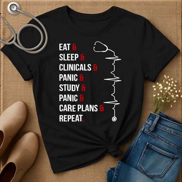 Eat Sleep Repeat T-Shirt