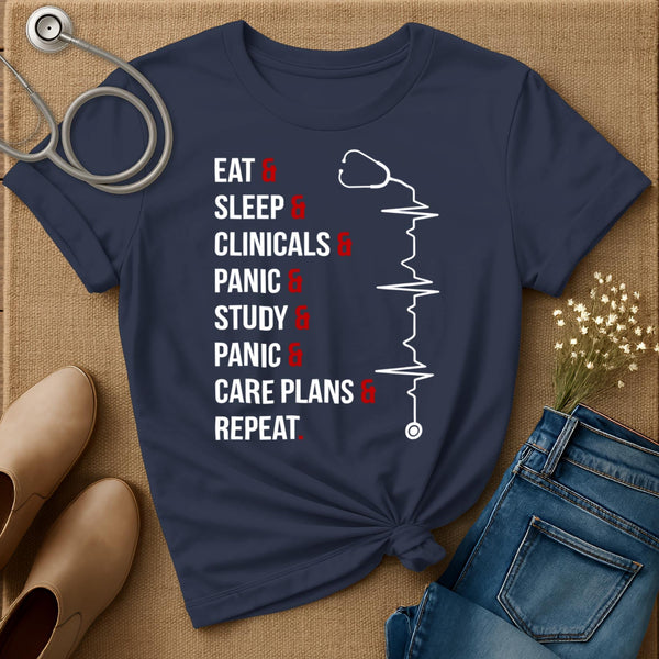 Eat Sleep Repeat T-Shirt