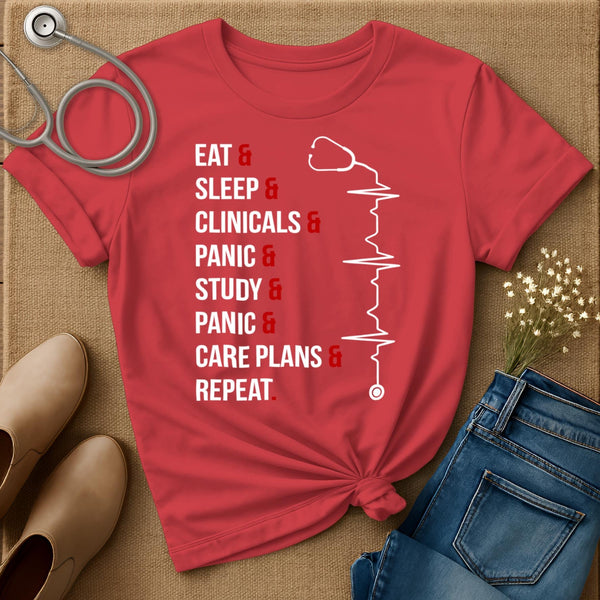 Eat Sleep Repeat T-Shirt