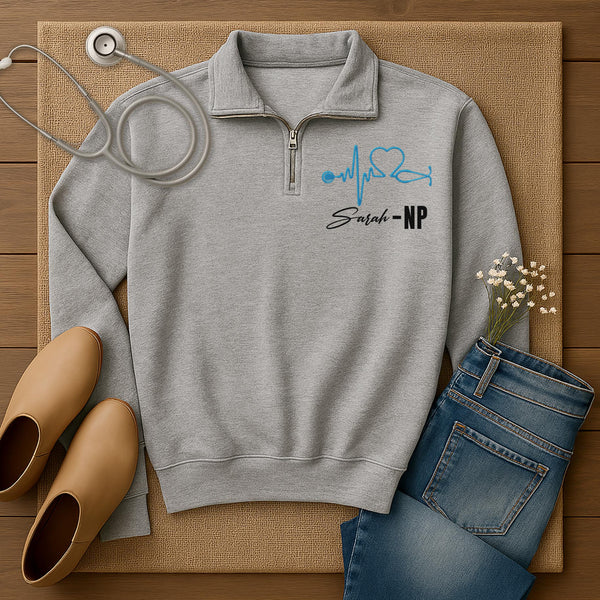 Custom Embroidered NP Sweatshirt