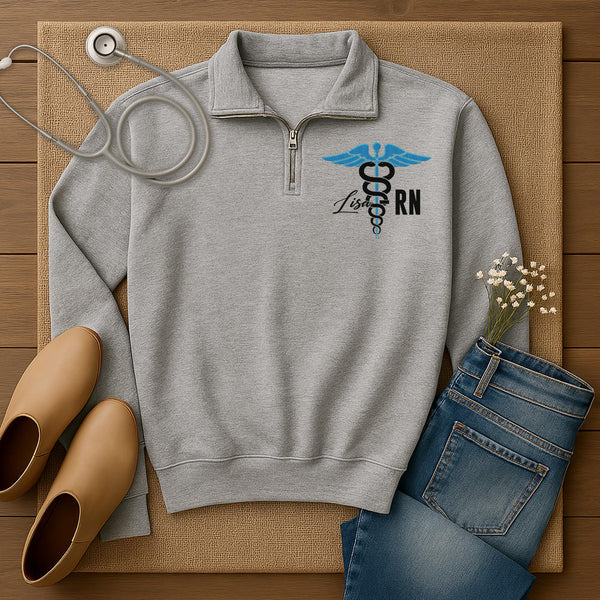 Custom Credential Name RN Sweatshirt
