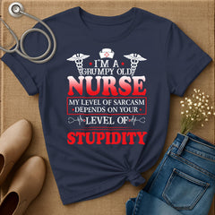 I Am A Grumpy Old Nurse T-Shirt
