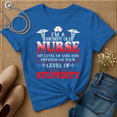 I Am A Grumpy Old Nurse T-Shirt