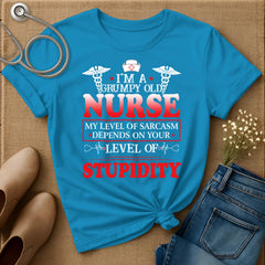 I Am A Grumpy Old Nurse T-Shirt