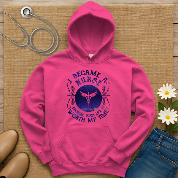 I Became A Nurse Hoodie