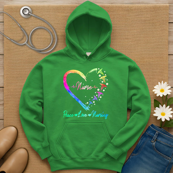 Peace Love Nursing Hoodie