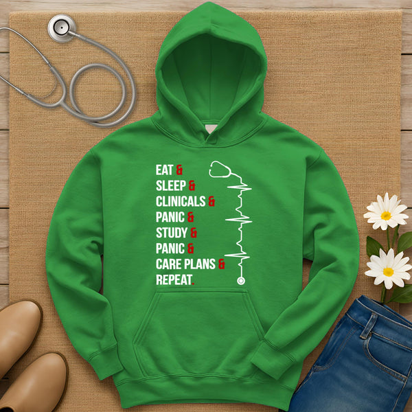 Eat Sleep Repeat Hoodie