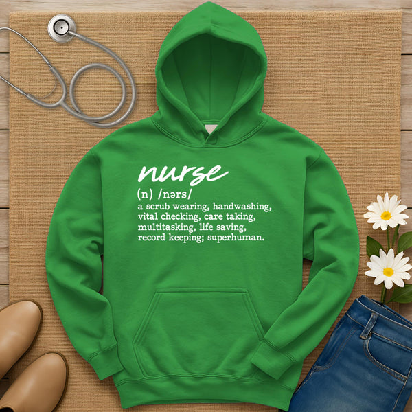 Nurse Definition Hoodie