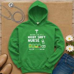 Battery Life Of A Night Shift Hoodie
