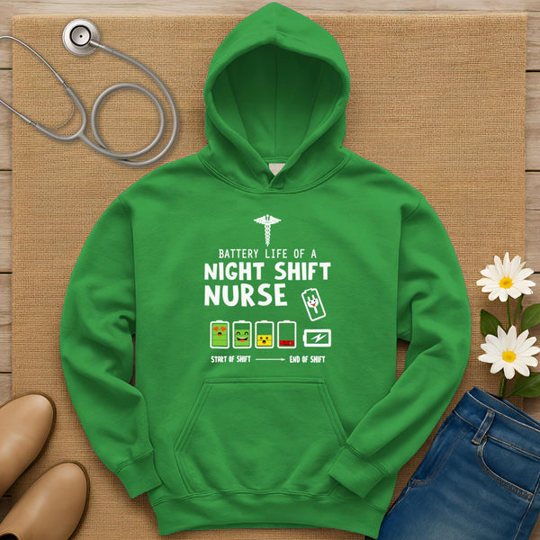 Battery Life Of A Night Shift Hoodie