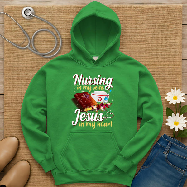 Nursing In My Veins Hoodie