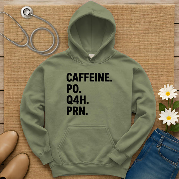 Caffeine PO Q4H PRN Hoodie
