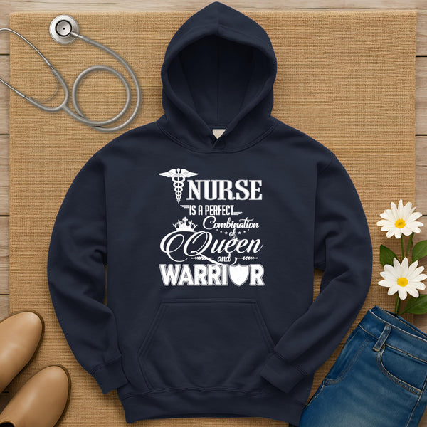 Combination Of Queen And Warrior Hoodie