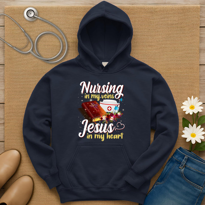 Nursing In My Veins Hoodie