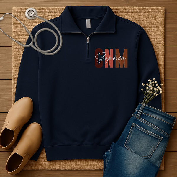 Personalized Embroidered CNM Sweatshirt