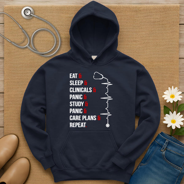 Eat Sleep Repeat Hoodie