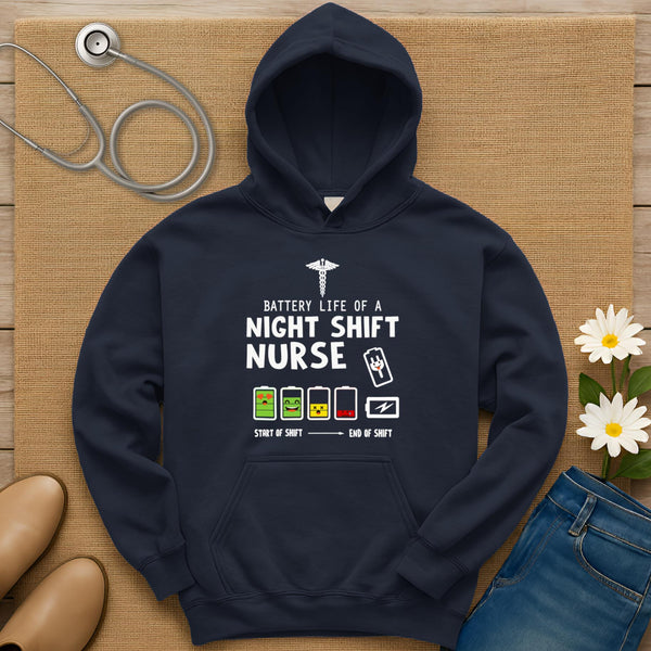 Battery Life Of A Night Shift Hoodie
