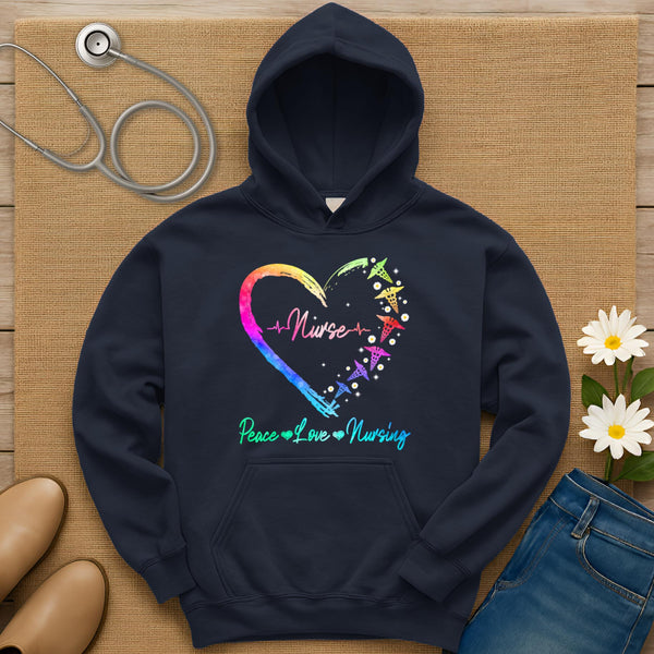 Peace Love Nursing Hoodie