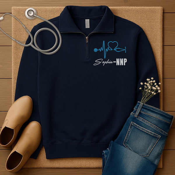 Custom Embroidered NNP Sweatshirt