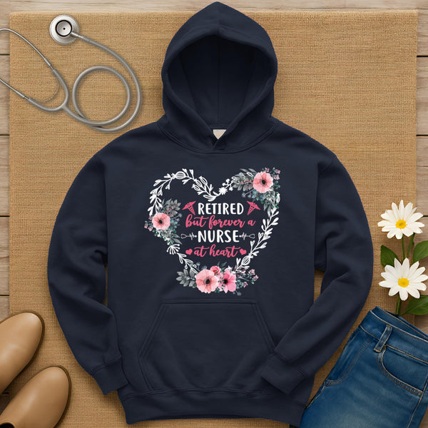 Forever A Nurse At Heart Hoodie