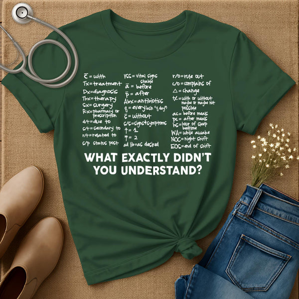 Nurse Acronyms T-Shirt