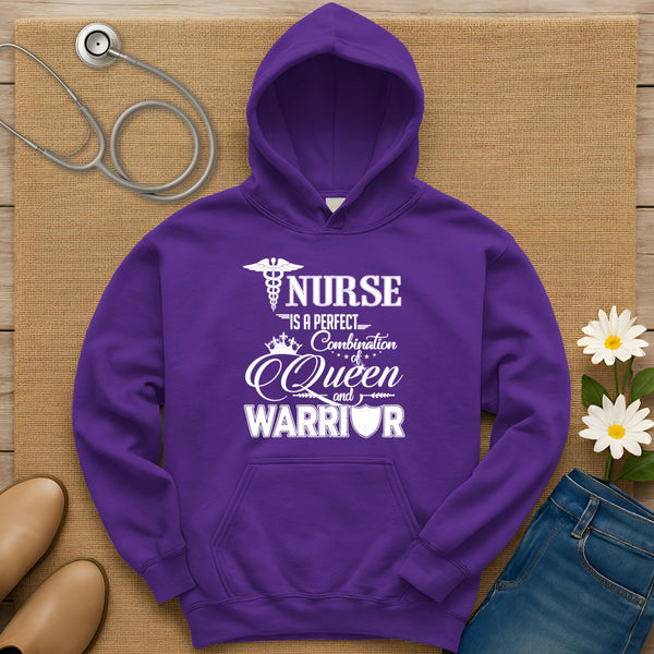 Combination Of Queen And Warrior Hoodie