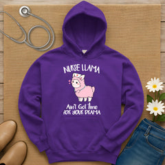 Nurse Llama Hoodie