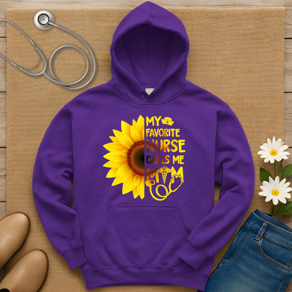 My Favorite Nurse Calls Me Mom Hoodie