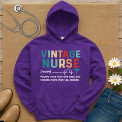 Vintage Nurse Hoodie