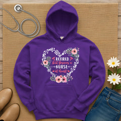 Forever A Nurse At Heart Hoodie