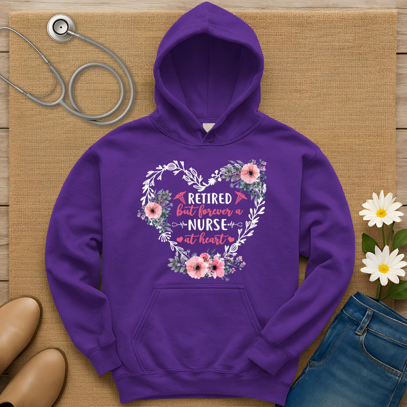 Forever A Nurse At Heart Hoodie