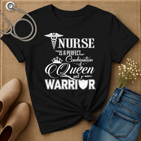 Combination Of Queen And Warrior T-Shirt