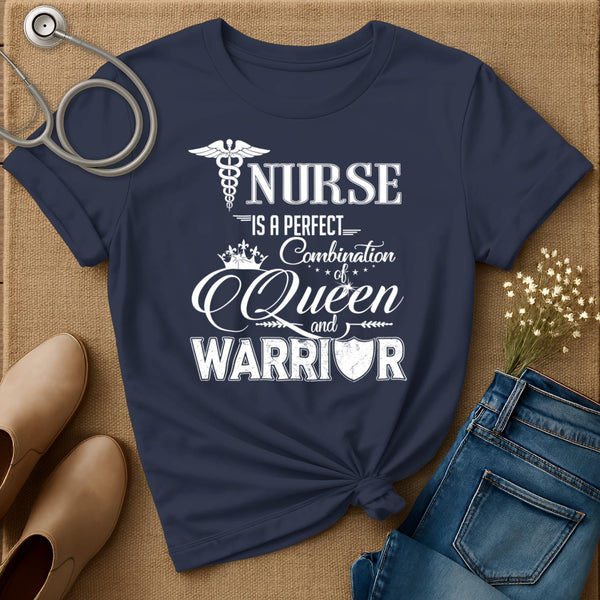 Combination Of Queen And Warrior T-Shirt