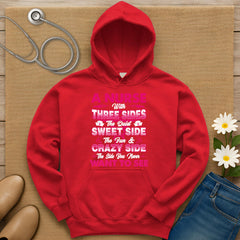 A Nurse With Three Sides Hoodie
