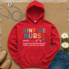 Vintage Nurse Hoodie
