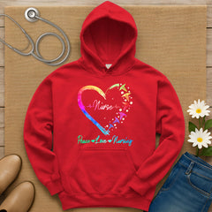 Peace Love Nursing Hoodie