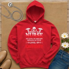 I Am A Grumpy Old Nurse Hoodie