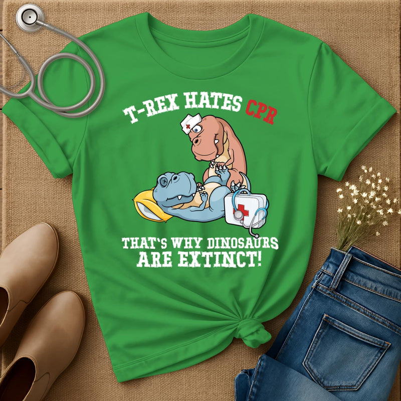 T-Rex Hates CPR T-Shirt