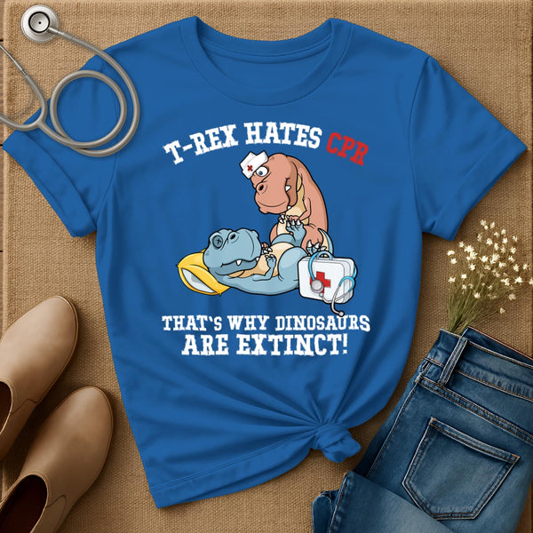 T-Rex Hates CPR T-Shirt