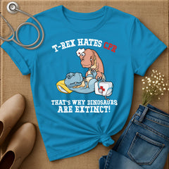 T-Rex Hates CPR T-Shirt