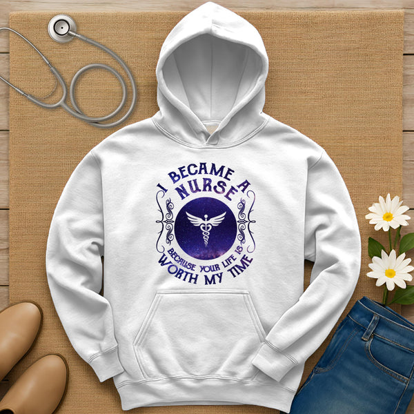 I Became A Nurse Hoodie