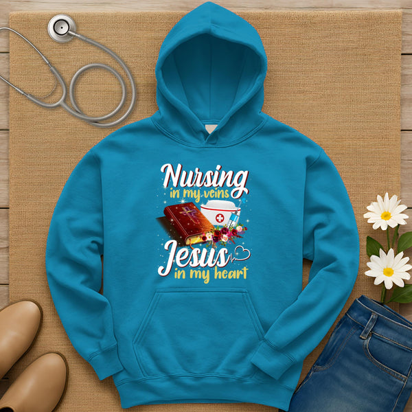 Nursing In My Veins Hoodie